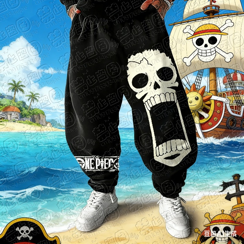 Winter Clothing Anime - Мужские спортивные брюки One Piece 2026:
