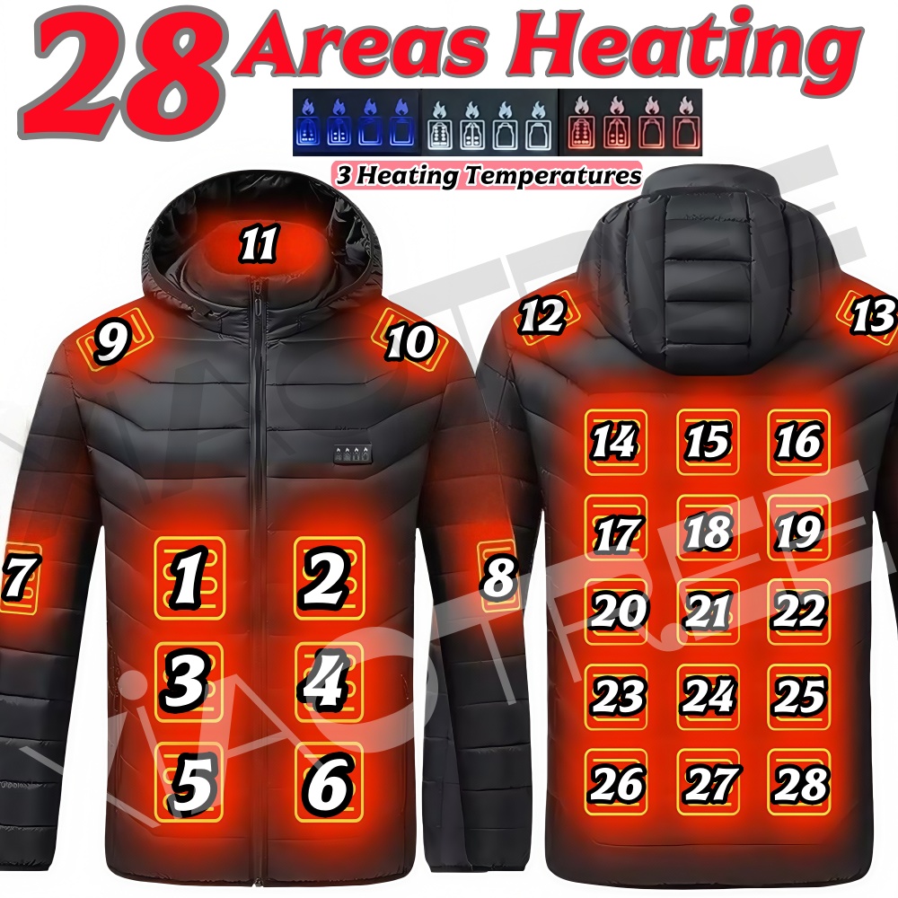Winter Clothing Matching - 28-зонная мужская и женская куртка с