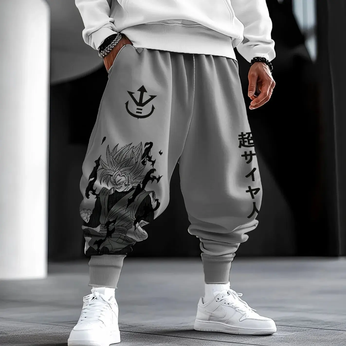 Winter Clothing Anime - Новые осенне-зимние мужские спортивные брюки Y2k