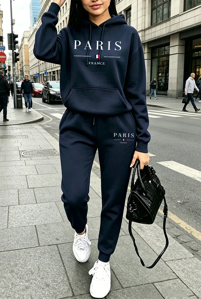 Winter Clothing Outfits - Худи Urban Streets, спортивные брюки, горячие