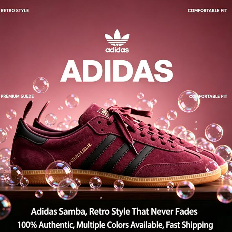Adidas Shoes Samba - Низкие кроссовки унисекс Adidas Samba Trefoil,
