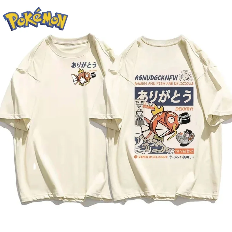 Winter Clothing Anime - Футболка с принтом Pokémon Anime Magikarp,